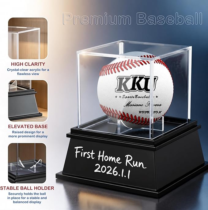 KKU Baseball Display Case, Baseball Holder - Image 5