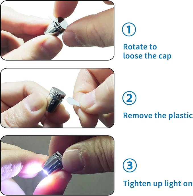SUZEYAR 10 pcs Miniature Led Lights, Tiny Lights - Image 3