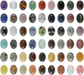 Wholesale Lot Multi-color Gemstone Round Oval Cab Cabochon by Justinstones