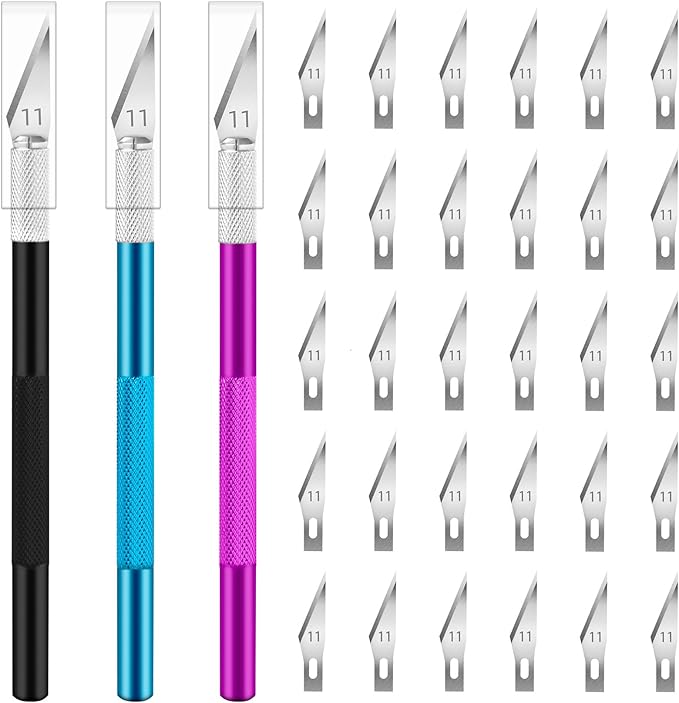 JETMORE Exacto Knife, 3 Exacto Knives by Jetmore