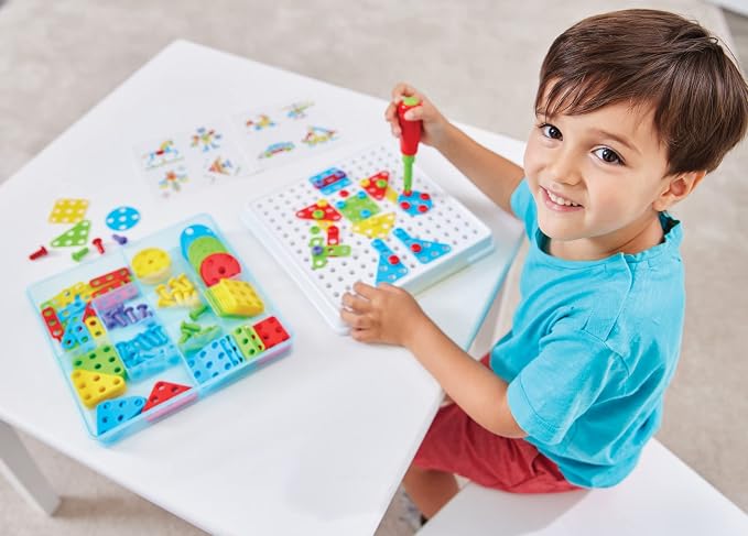Kidoozie Create & Construct Building Kit, S.T.E.A.M Mosaic Art Activity - Image 11