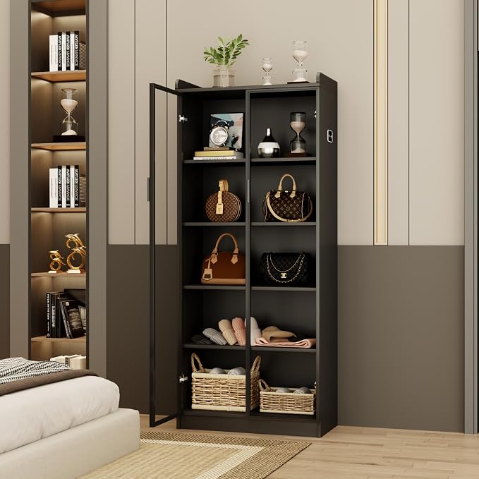 Dystler 65" Tall 5-Tier Display Cabinet - Image 7