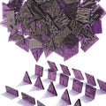 200G Oversize Transparent Glass Mosaic Tiles by Unknown
