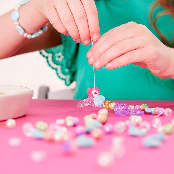 Creativity for Kids Mermaid Bead Jewelry Jar: Create 40+ Friendship Bracelets - Image 10