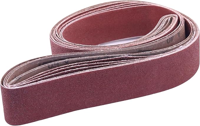 14 Pack Sanding Belt 2x48 Belt Sandpaper, 2 Each of 40 60 80 120 180 240 400 Grit Aluminum Oxide Sanding Belts for 2 X 48 Inch Belt Sander