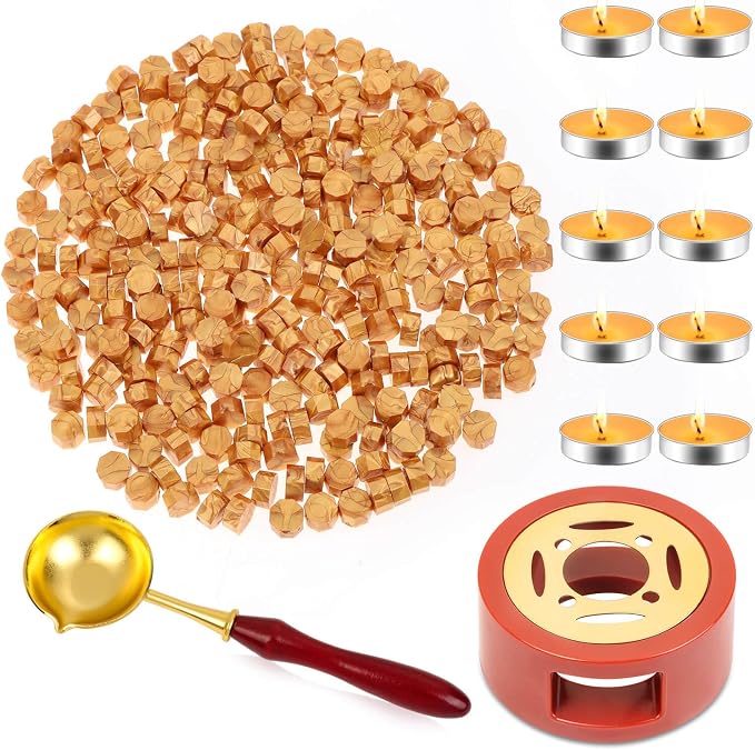 Sealing Wax, Paxcoo 312pcs Sealing Wax Kit by PAXCOO