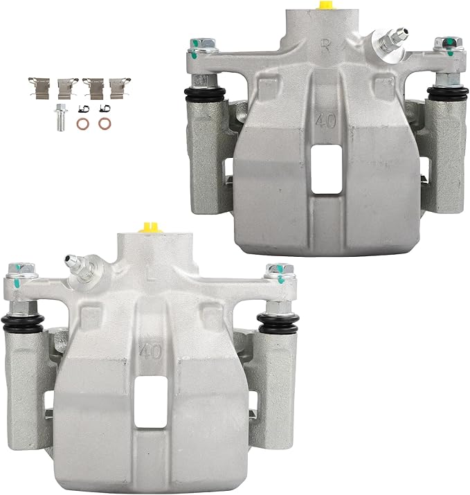 SCITOO 19B7081 19B7080 Rear Left & Right Disc Brake Calipers Assembly w/Bracket For Lexus For RX350/For RX450h,For Toyota For Highlander/For Sienna
