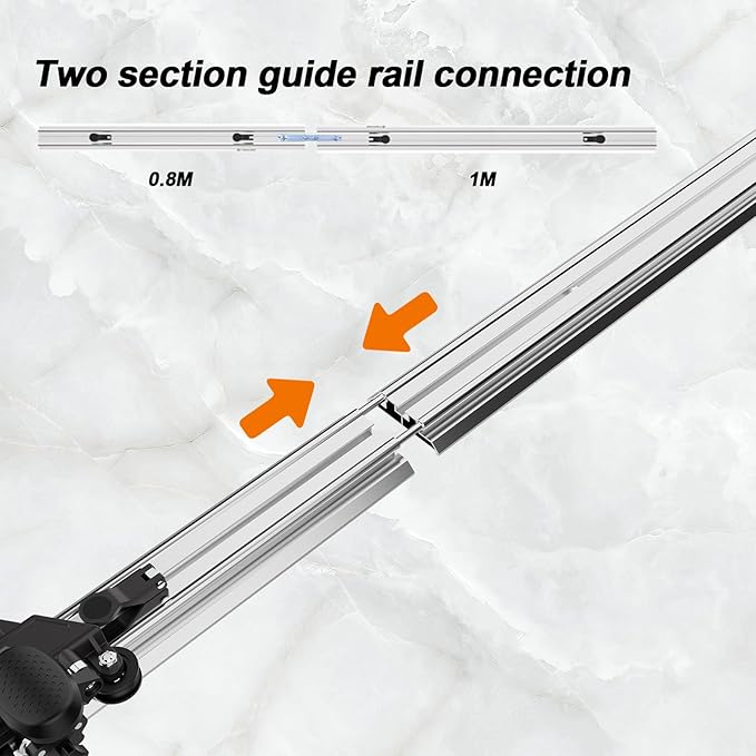 70 Inch Large Manual Tile Cutter with Aluminum Alloy Rails Porcelain Ceramic Tile Cutter With Case Cutting Length Up To 62.9 Inches