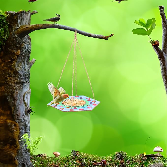 CroBlissful 12 Pack Bird Feeder Craft Kits - Image 5