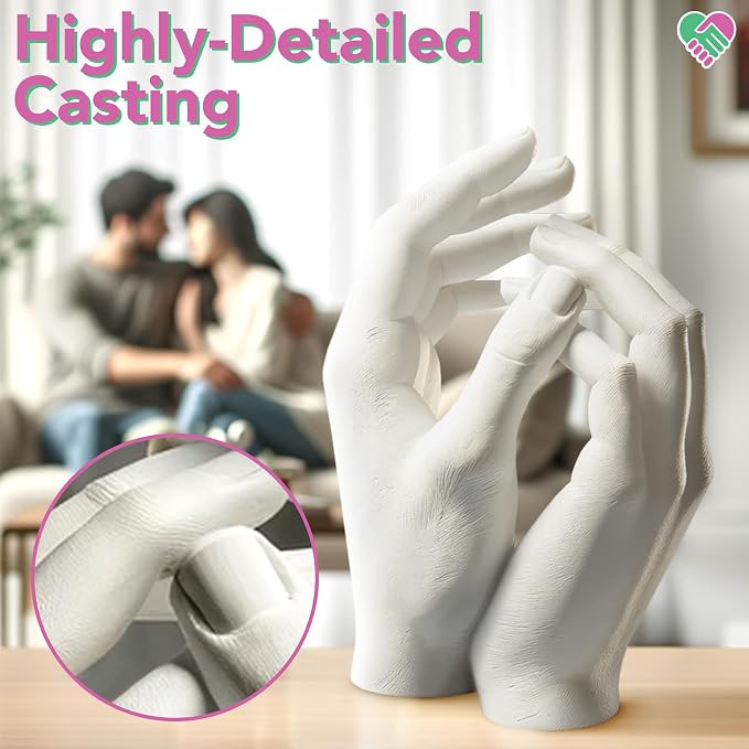 Luna Bean Hand Casting Kit – The Original Hand Mold Kit - Image 5
