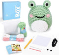 Crochet Kit for Beginners: Frog Crochet Kit for Adults, Learn to Crochet by CROCHETBOX