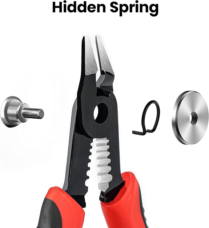 KAIWEETS Wire Cutters 6-Inch Flush Pliers - Image 6