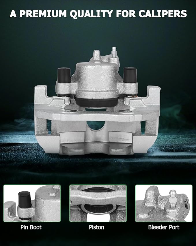 SCITOO 18B4948 18B4949 Disc Brake Calipers Assembly with Bracket Fit For Ford For Focus 2004 2005 2006 2007