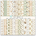 Scrapbook Paper & Scrapbooking Supplies, Boho 6x6 Double-Sided Patterned by EASYHAUTE