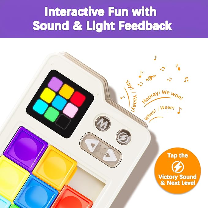 MinoLogic Super Slide Puzzle Game, 1000+ Challenges & 3 Modes Electronic - Image 4