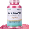 Mica Powder, 7.05OZ（200g）, Magic Red Mica Powder Pigment by CHANGTIKEJIWelcomeYouOrder