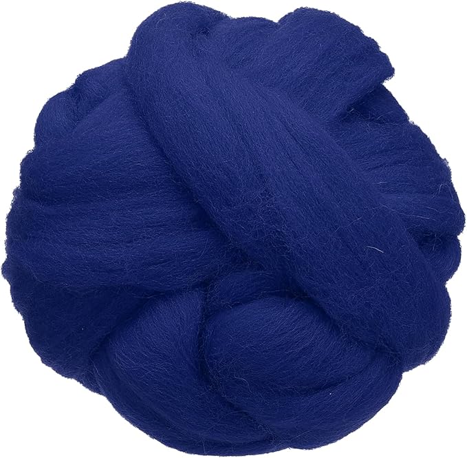 uxcell 3.53oz Wool Roving Yarn, Needle Felting Wool Fiber DIY Craft Needle Wet by uxcell