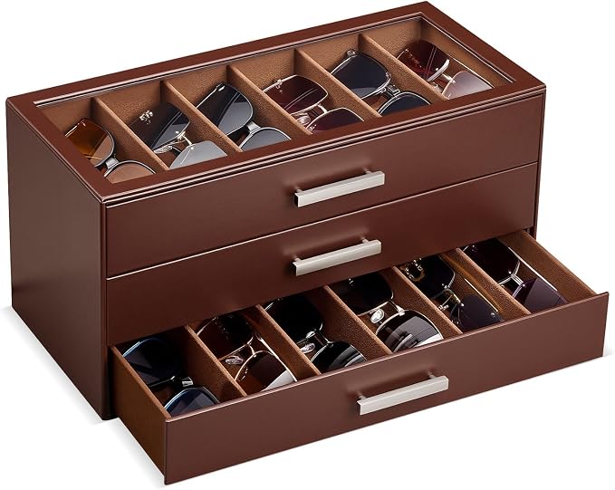 ProCase Sunglasses Organizer Box by ProCase