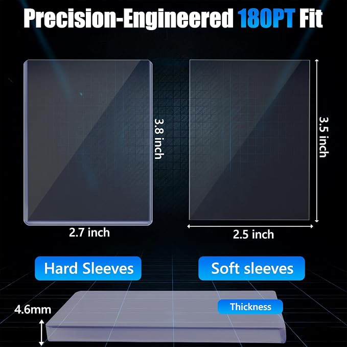 DEDC 180pt Toploaders and Penny Sleeves Bundle - Image 2