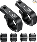 BRCOVAN Light Bar Mounts 2PCS, Aluminum Alloy Off-Road LED Light Mounting Bracket, Fit for Round Rails 0.75" / 0.875'' / 1" / 1.125'' /1.26" / 1.375'' in Diameter, for Motorcycle ATV UTV Boat Truck