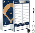 WISYOK Double-Sided Dry Erase Baseball Clipboard by WISYOK