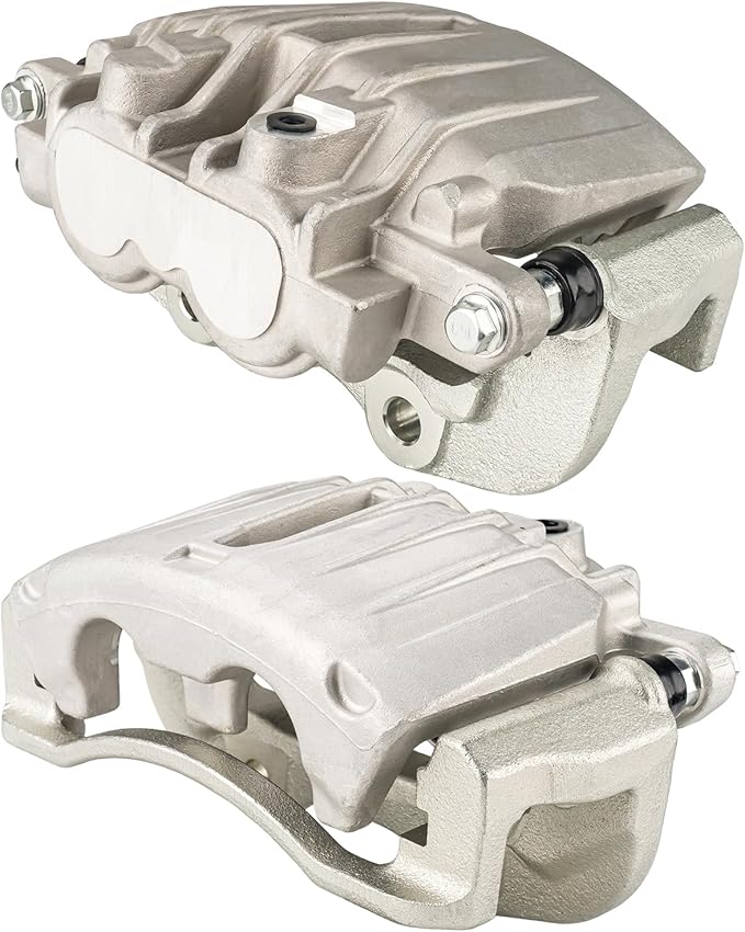 Torchbeam 2PCS Rear Driver and Passenger Side Brake Caliper For Chevrolet GMC Cadillac for 2001 2003-2006 Silverado 1500, 2001 2003-2006 Sierra 1500, Disc Brake Caliper Replace # 18B4764+18B4765