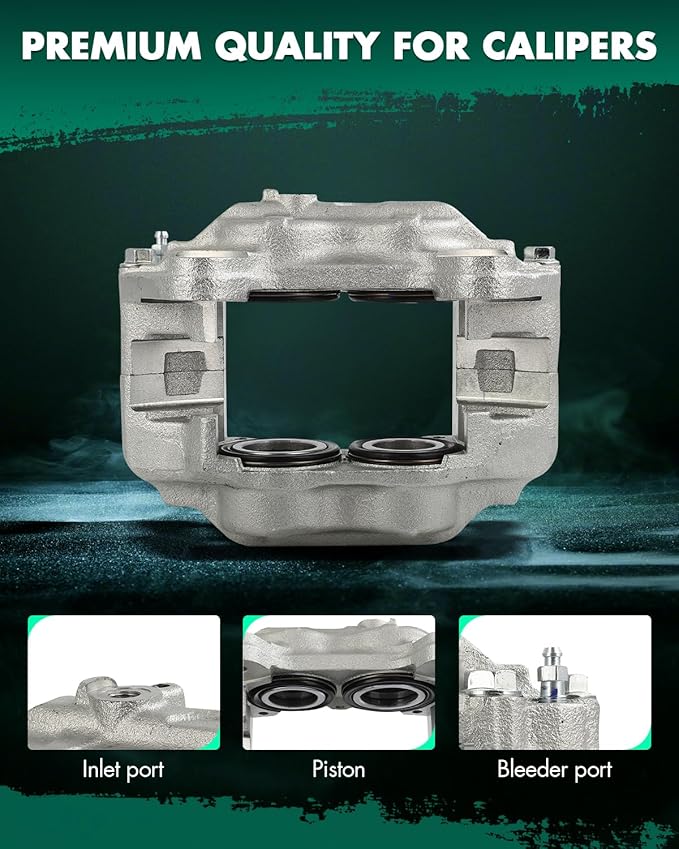 SCITOO Front Right Brake Caliper Without Bracket 192768 Compatible For Lexus For LX470 2003-2007,For Toyota For Land Cruiser 2003-2007