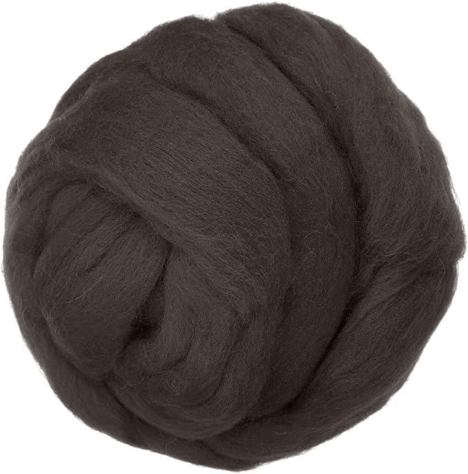 PATIKIL Wool Roving Yarn, 150G/5.3OZ Soft Felting Wool Pure Chunky Roving Yarn by PATIKIL