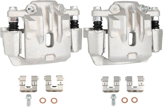 SCITOO 19B6277 19B6276 Rear Left & Right Disc Brake Calipers Assembly w/Bracket For Subaru For Legacy 2010-2012 2014,For Subaru For Outback 2010-2012