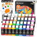 Shuttle Art Acrylic Paint, 36 Colors Acrylic Paint Set by ShuttleArt