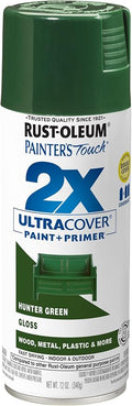 Rust-Oleum Painter's Touch 2X Ultra Cover Spray Paint, Gloss Hunter Green | by Rust-Oleum