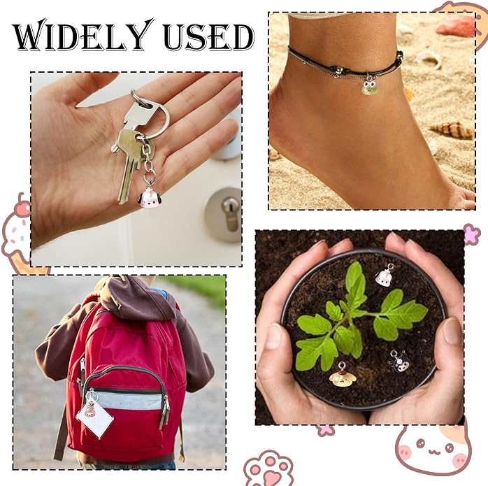 YOKUSHI 42PCS Cute Cartoon Resin Charms - Image 5