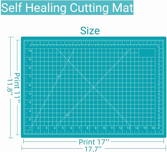 18"x12" Self Healing Cutting Mat, Sewing Mat - Image 3