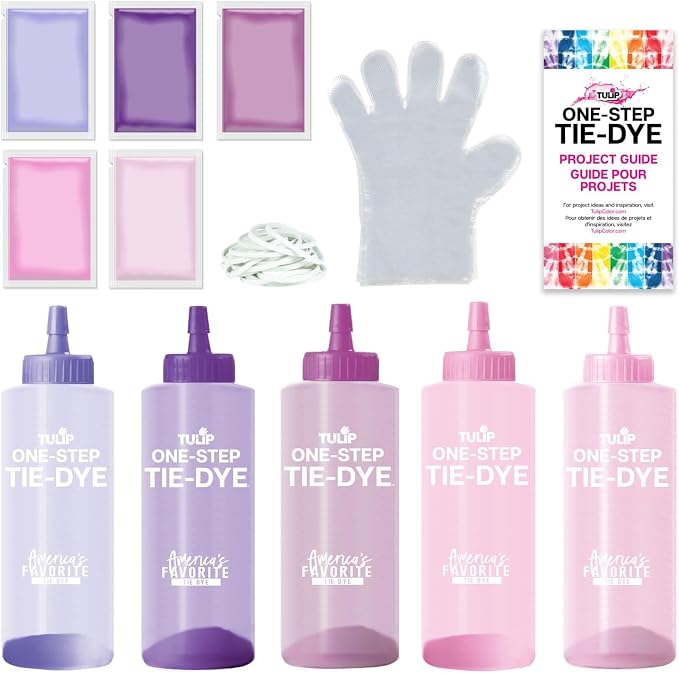 Tulip One-Step Tie-Dye Kit Tiara, Party Activity, Permanent & Vibrant Fabric Dye - Image 3