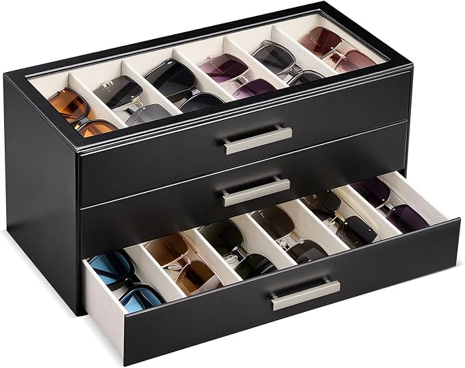 ProCase Sunglasses Organizer Box by ProCase