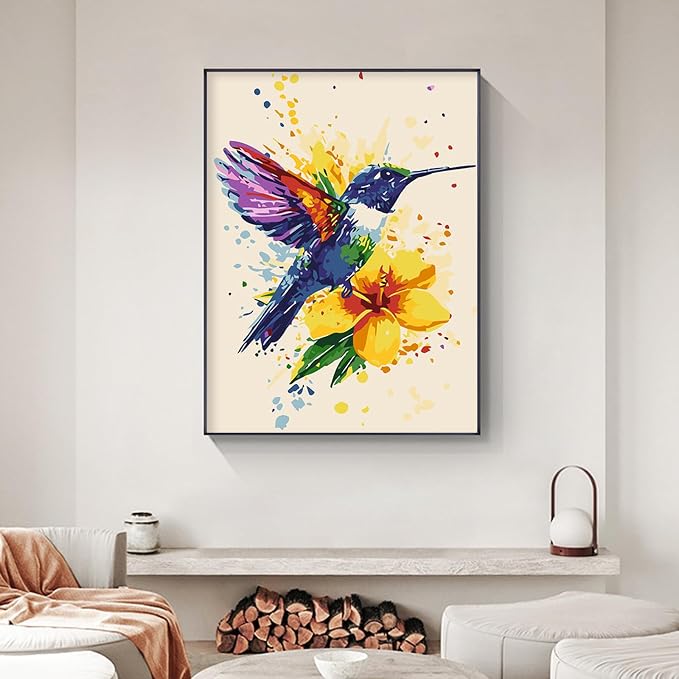 Yezavesu Framed Paint by Numbers Kit - Image 6