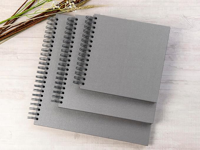 potricher 12 x 12 Inch Large DIY Scrapbook Photo Album 80 Pages Thick Kraft - Image 6
