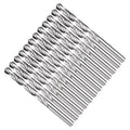 Drill Bit, 9/32" Cutting Diameter, 4241 HSS 118° Cutting Angle Uncoated Bright Versatile Jobber Bits - (Applications: for Drilling Plastic Wood Soft Metal), 12-Pieces