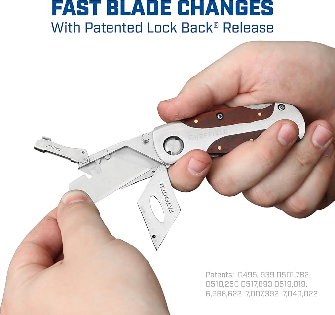 Sheffield Folding Utility Knife - Image 2