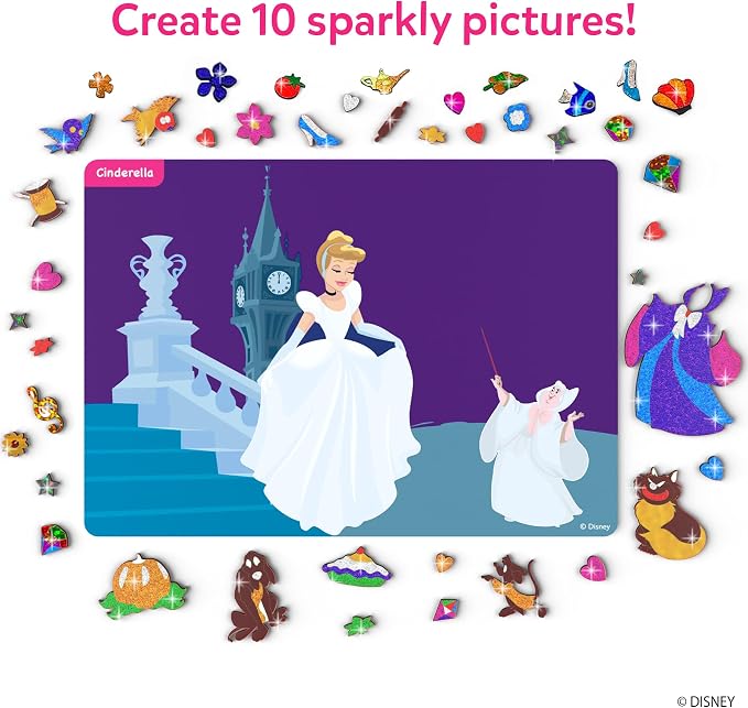 Skillmatics Foil Fun – Disney Princess, Mess-Free Art & Craft Kits - Image 4