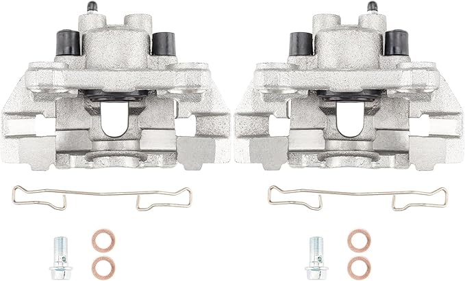 Torchbeam Rear Brake Calipers Set for Jeep 1999-2004 Grand Cherokee, Rear Left and Rear Right Calipers Replace # 18B4819+18B4818