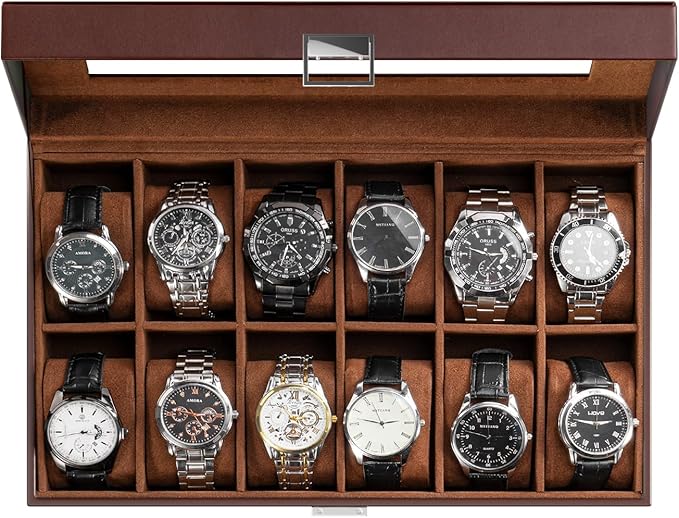 ProCase Watch Box Organizer, Fathers Day Gift by ProCase