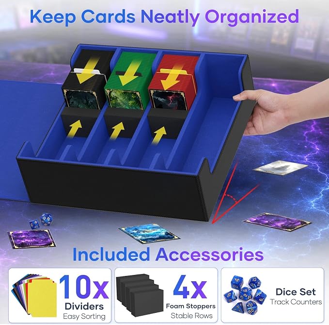 Mlikero Trading Card Storage Box, Bulk Card Storage - Image 4