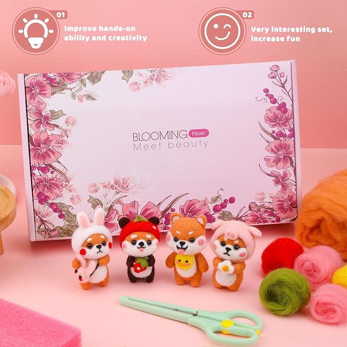 UOOU Needle Felting Kit, Wool Felting Kit - Image 3
