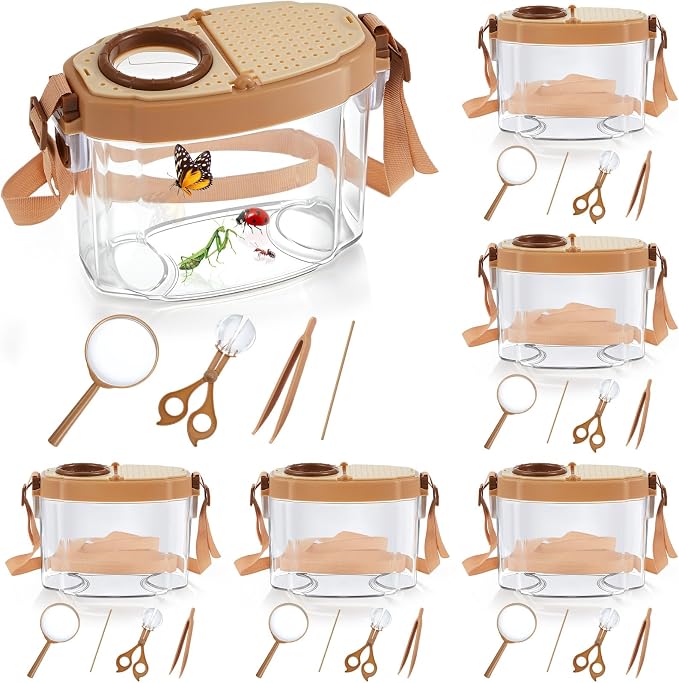 36 Pcs Bug Catcher for Kids, Bug Catching Kit by PullCrease