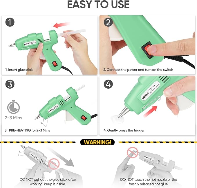 ROMECH 20W Mini Hot Glue Gun - Image 5