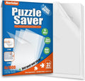 Nariolar Ultra-Adhesion Transparent Puzzle Glue Sheets, 32 Puzzle Saver Sheets by Nariolar
