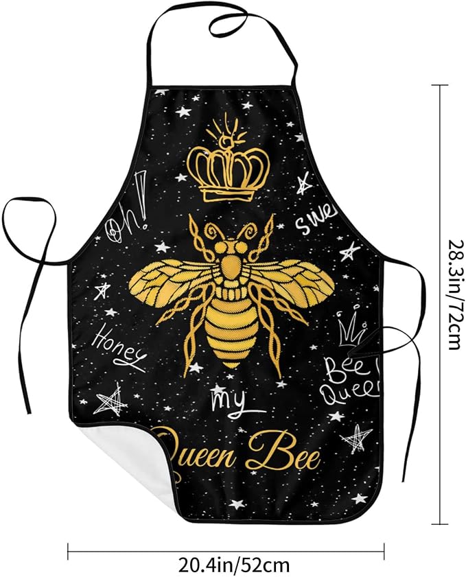 Apron Cooking Chef Work Shop Women Men Baking Decorations Painting Bbq Grilling - Image 6