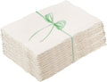 100 Sheets Deckled Edge Paper 5x7, 160 GSM Handmade Textured Paper | by Prudiut