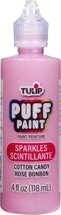 TULIP Puff Paint Sparkles Cotton Candy 4 Fl Oz by Tulip